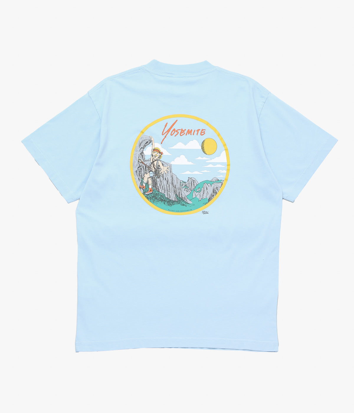 BIG ROCK CANDY MOUNTAINEERING "SOUVENIR TEE" (BLUE MINT)