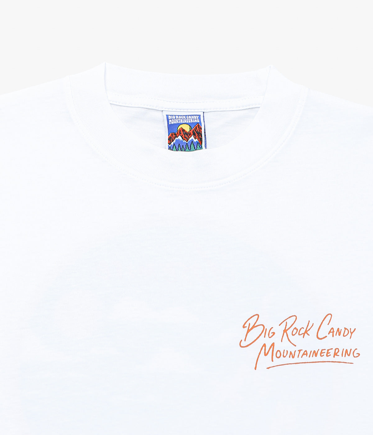 BIG ROCK CANDY MOUNTAINEERING "SOUVENIR TEE" (MILK)