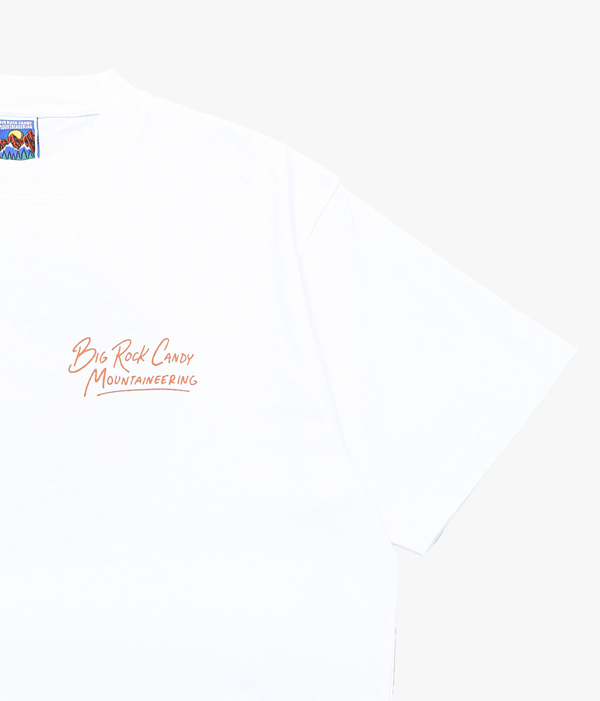 BIG ROCK CANDY MOUNTAINEERING "SOUVENIR TEE" (MILK)
