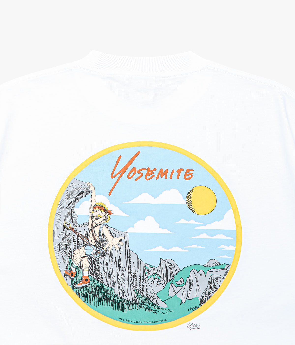 BIG ROCK CANDY MOUNTAINEERING "SOUVENIR TEE" (MILK)