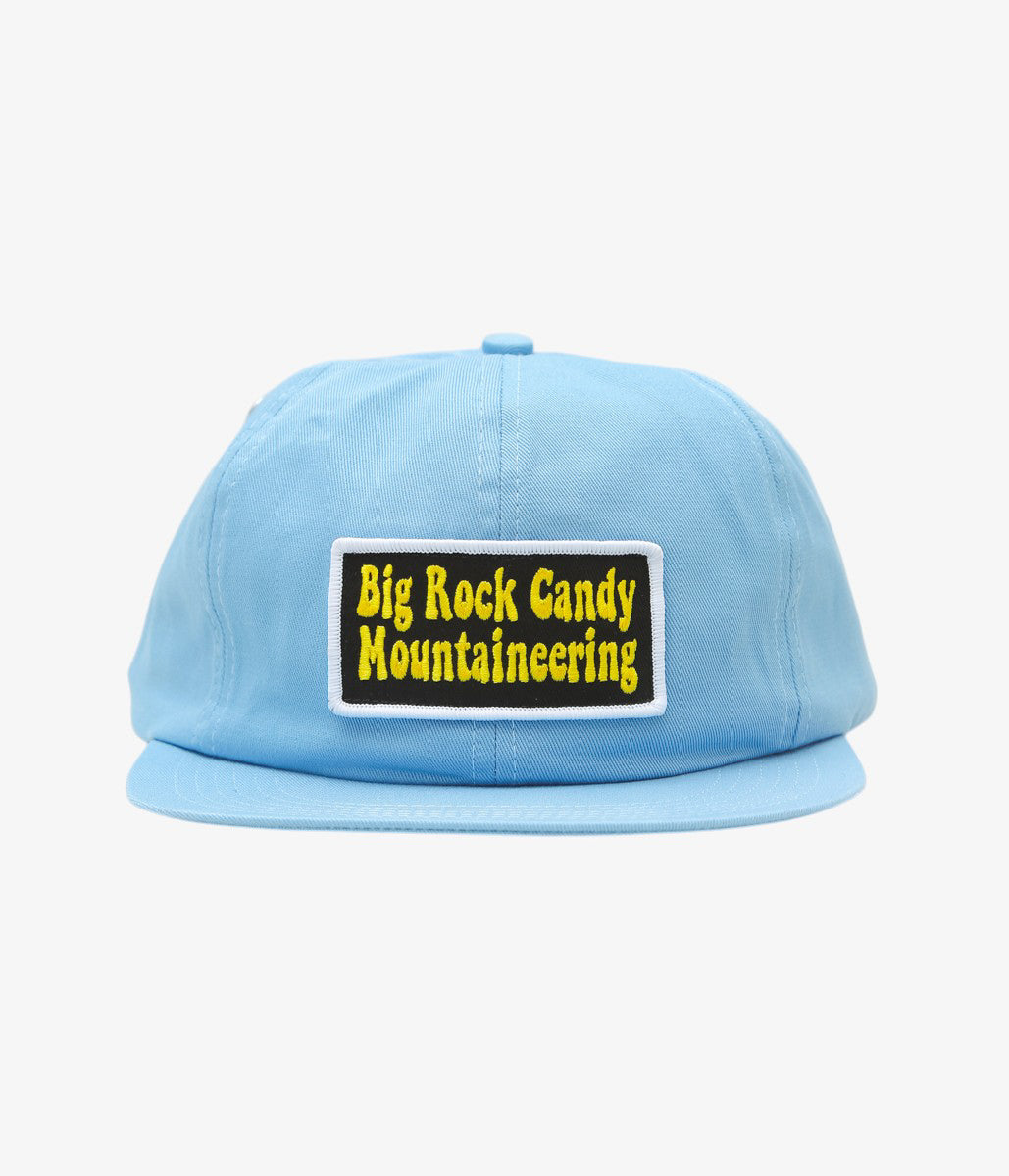 BIG ROCK CANDY  MOUNTAINEERING ''TRUCKIN' TWILL HAT'' (BLUE FROST)
