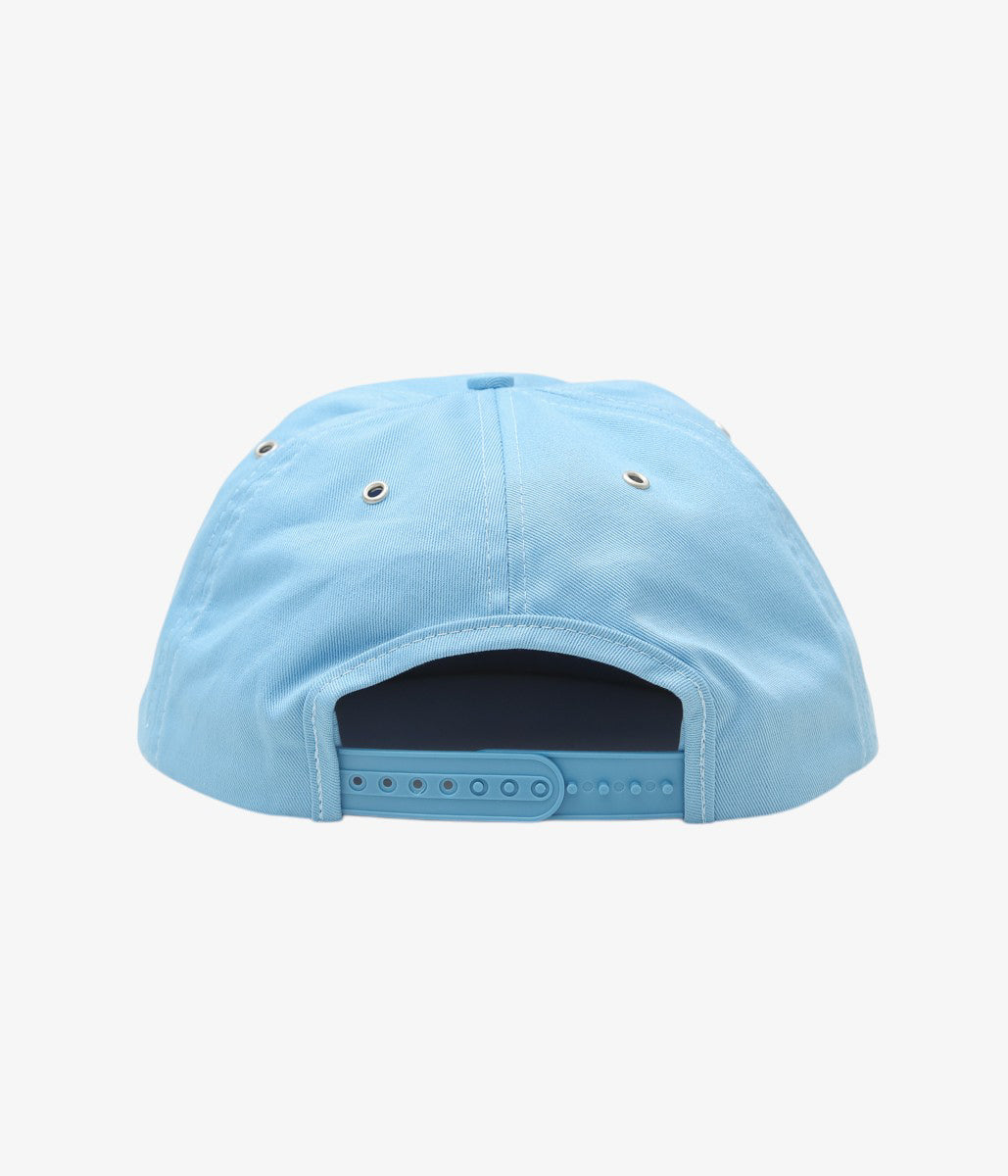 BIG ROCK CANDY  MOUNTAINEERING ''TRUCKIN' TWILL HAT'' (BLUE FROST)