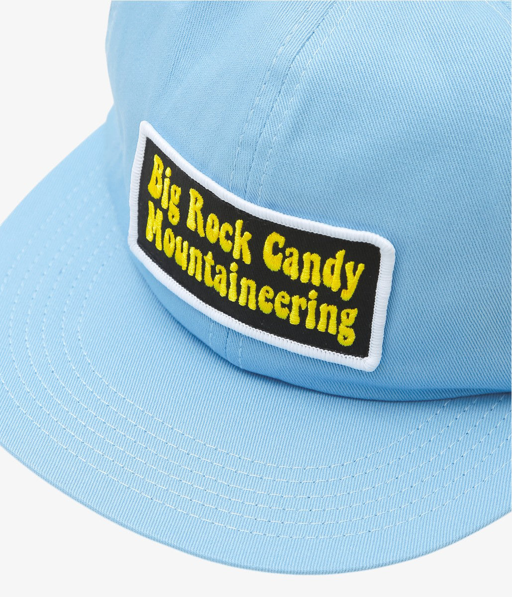 BIG ROCK CANDY  MOUNTAINEERING ''TRUCKIN' TWILL HAT'' (BLUE FROST)