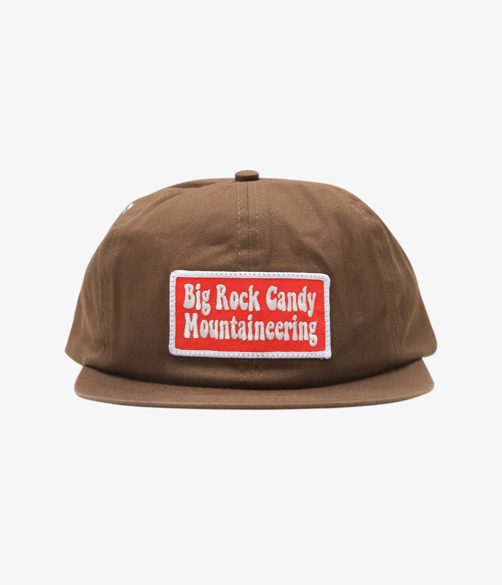 BIG ROCK CANDY MOUNTAINEERING "TRUCKIN' TWILL HAT" (CHOCOLATE)