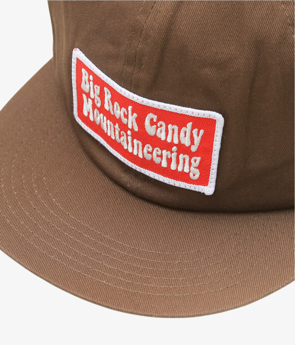 BIG ROCK CANDY MOUNTAINEERING "TRUCKIN' TWILL HAT" (CHOCOLATE)