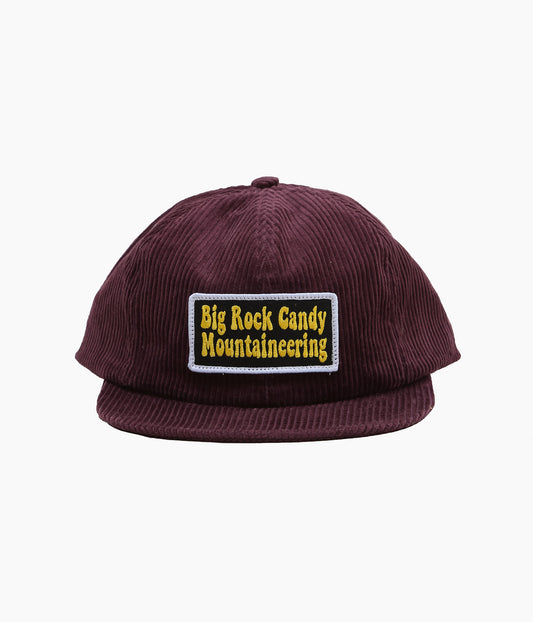 BIG ROCK CANDY MOUNTAINEERING ''TRUCKIN' CORDUROY HAT'' (ACAI)