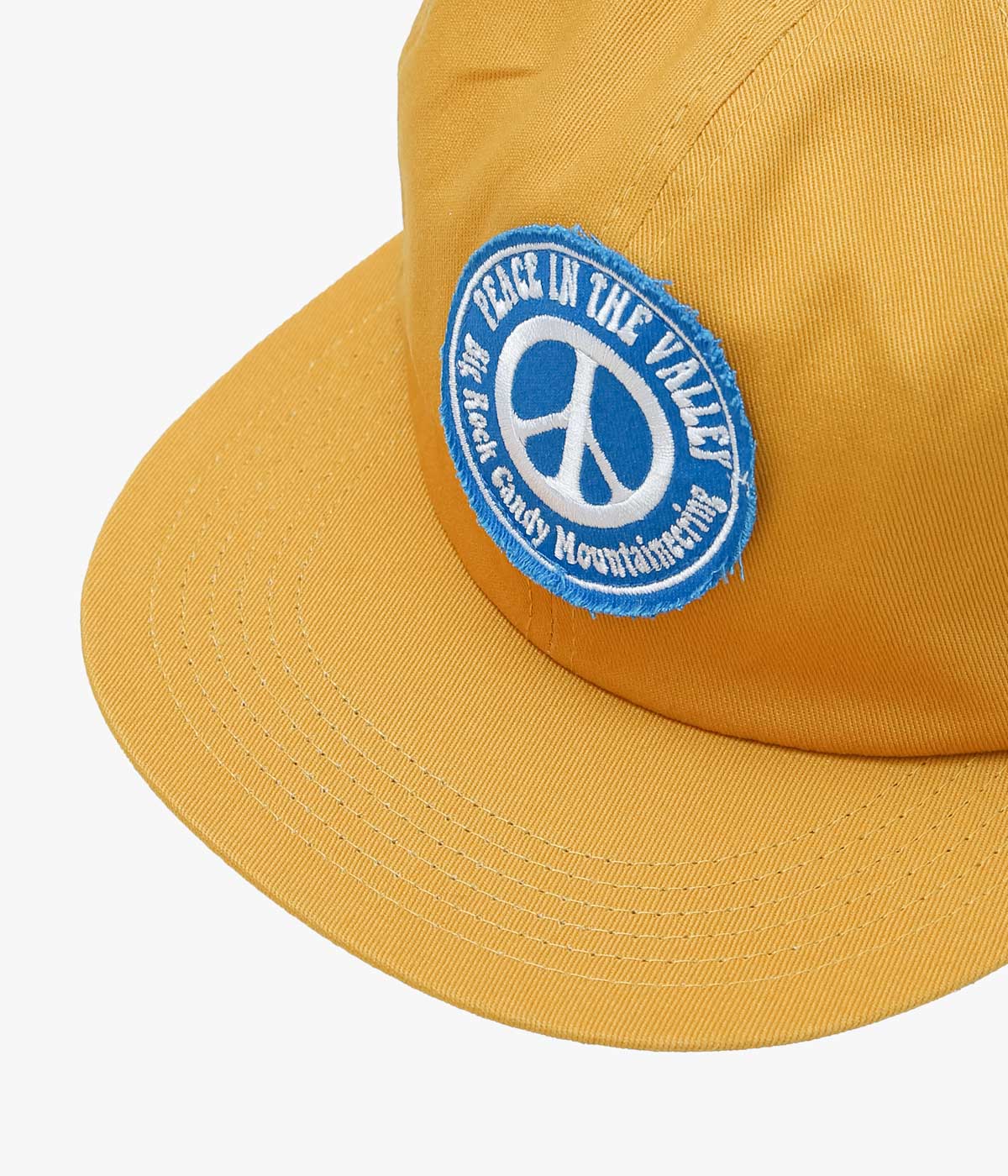 BIG ROCK CANDY MOUNTAINEERING "TRUCKIN' TWILL PEACE HAT" (GRAHAM CRACKER)