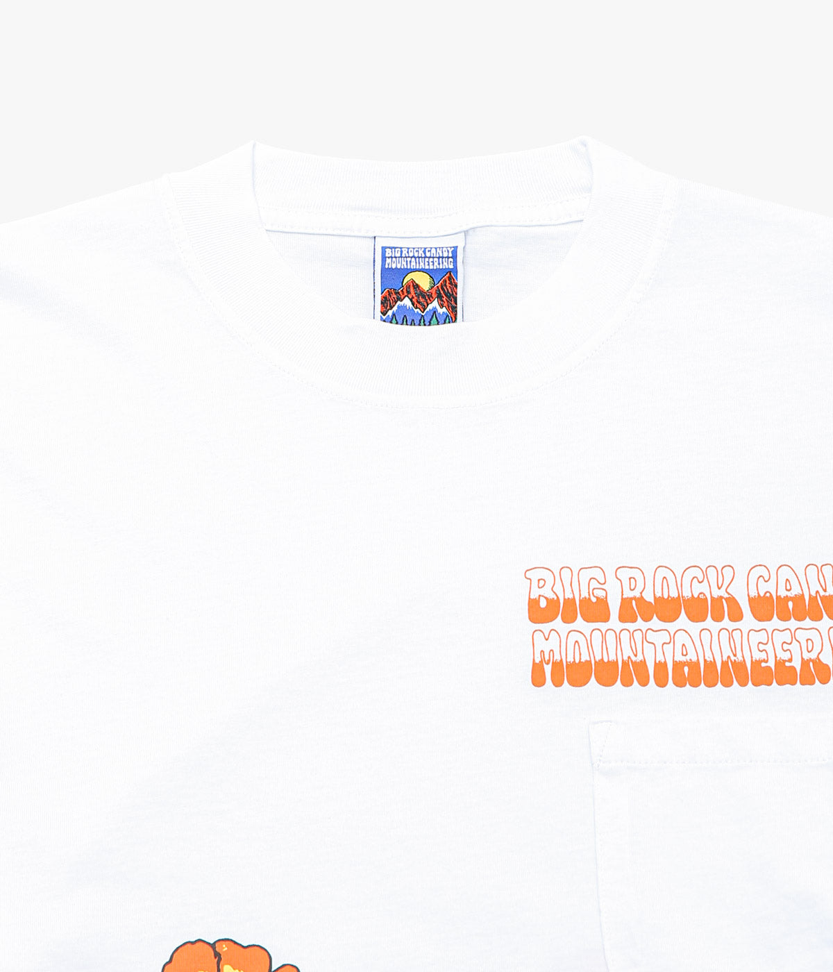 BIG ROCK CANDY MOUNTAINEERING "VALLEY FLOOR LONG SLEEVE TEE" (MILK)