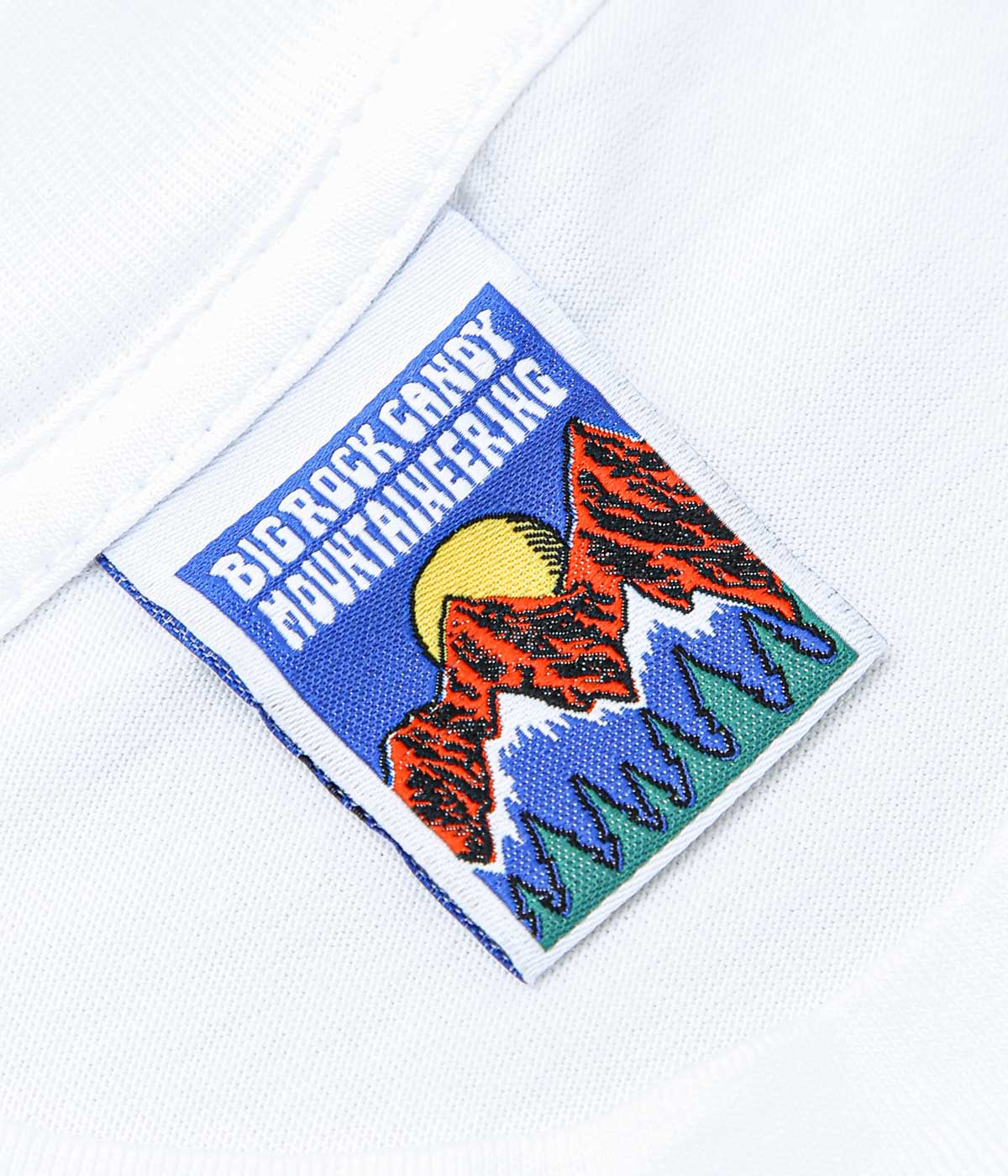 BIG ROCK CANDY MOUNTAINEERING "VALLEY FLOOR LONG SLEEVE TEE" (MILK)