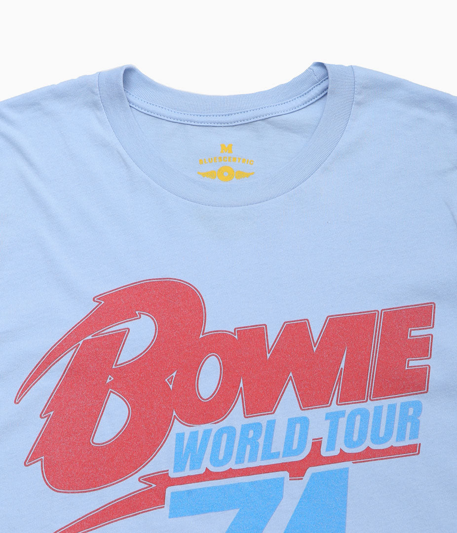 BLUESCENTRIC ''DAVID BOWIE WORLD TOUR 74 VINTAGE LIGHTWEIGHT