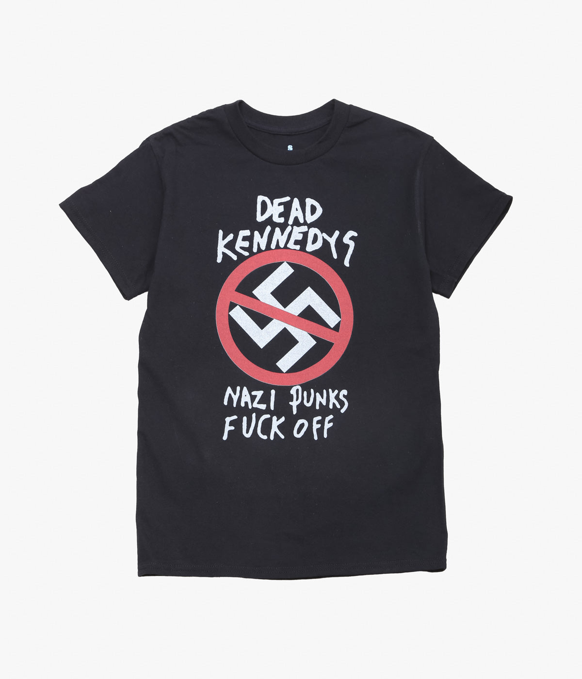 BLUESCENTRIC ''DEAD KENNEDYS NAZI PUNKS FUCK OFF HEAVY TEE ''(BLACK)