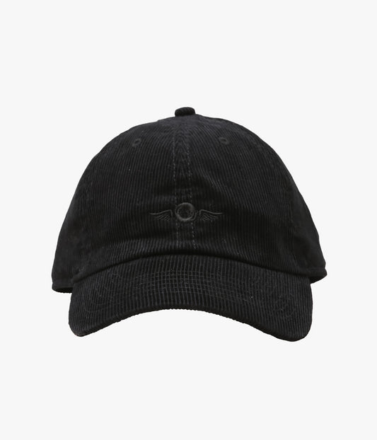 BLUESCENTRIC ''FLYING VINYL CORDUROYCAP'' (BLACK)