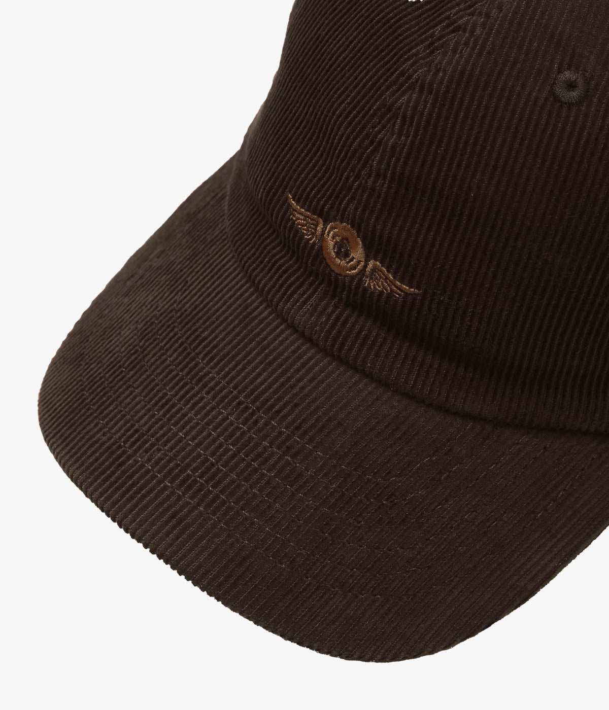 BLUESCENTRIC ''FLYING VINYL CORDUROYCAP'' (BROWN)