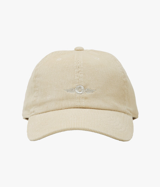 BLUESCENTRIC ''FLYING VINYL CORDUROYCAP'' (IVORY)