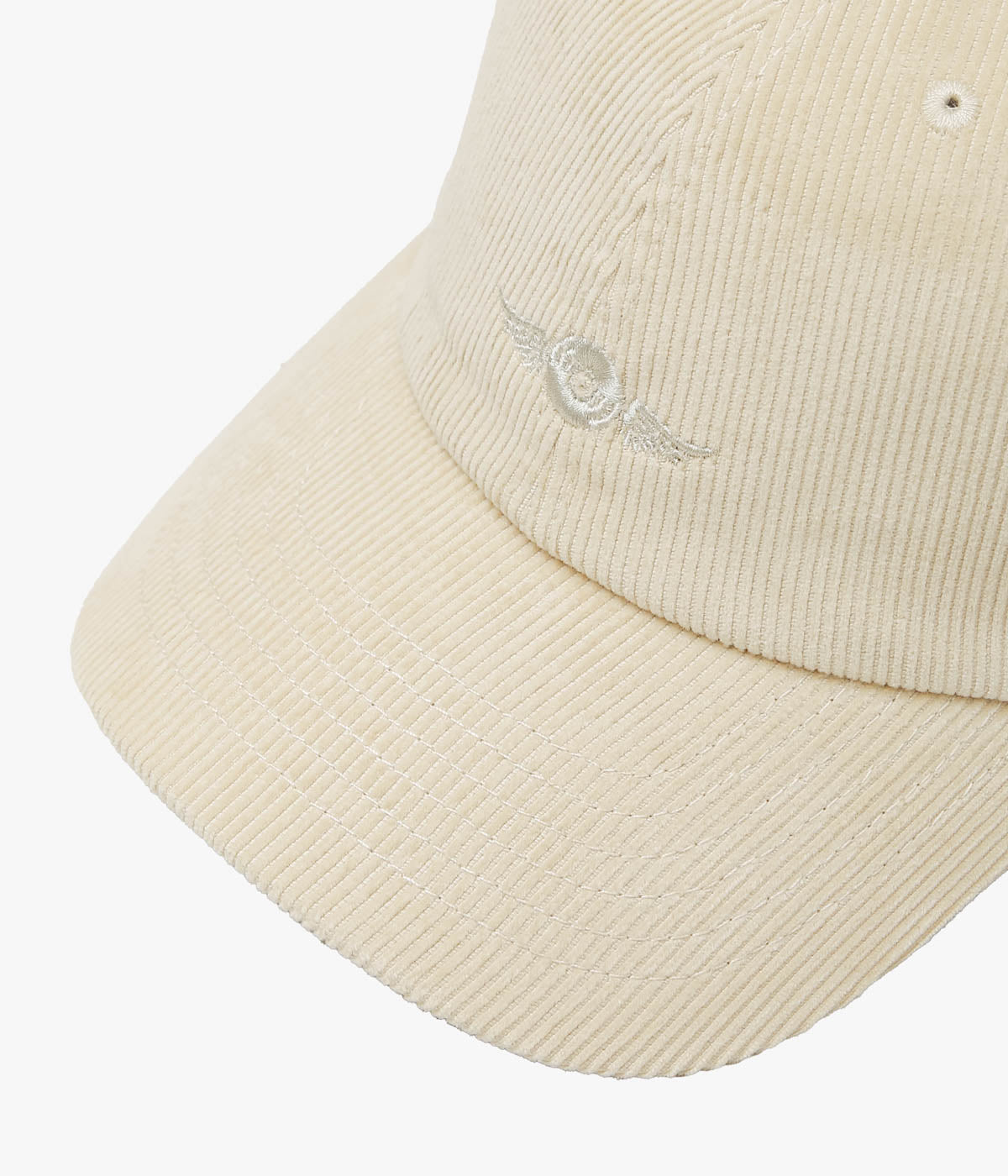 BLUESCENTRIC ''FLYING VINYL CORDUROYCAP'' (IVORY)