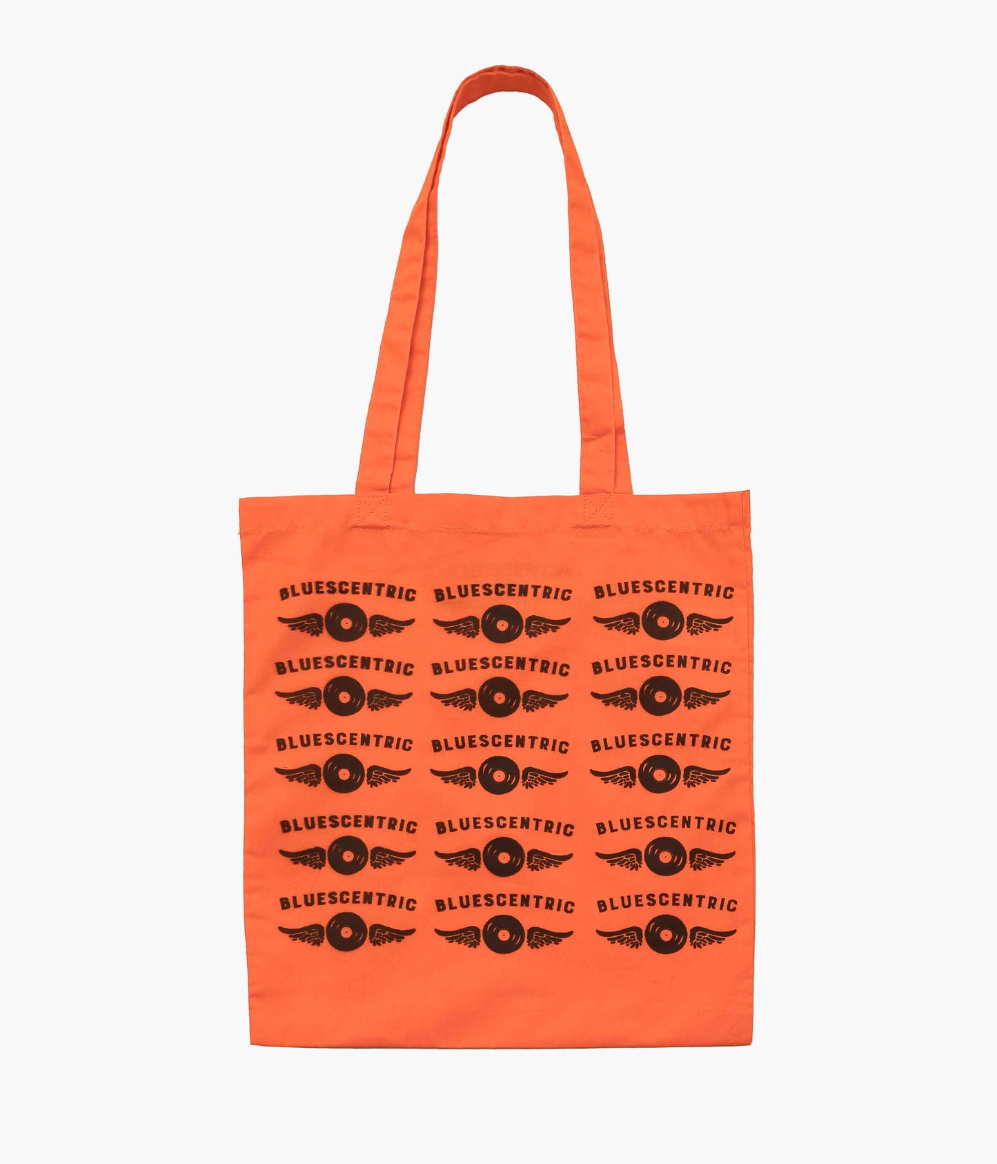 BLUESCENTRIC ''FLYING VINYL RECORD TOTE'' (ORANGE)