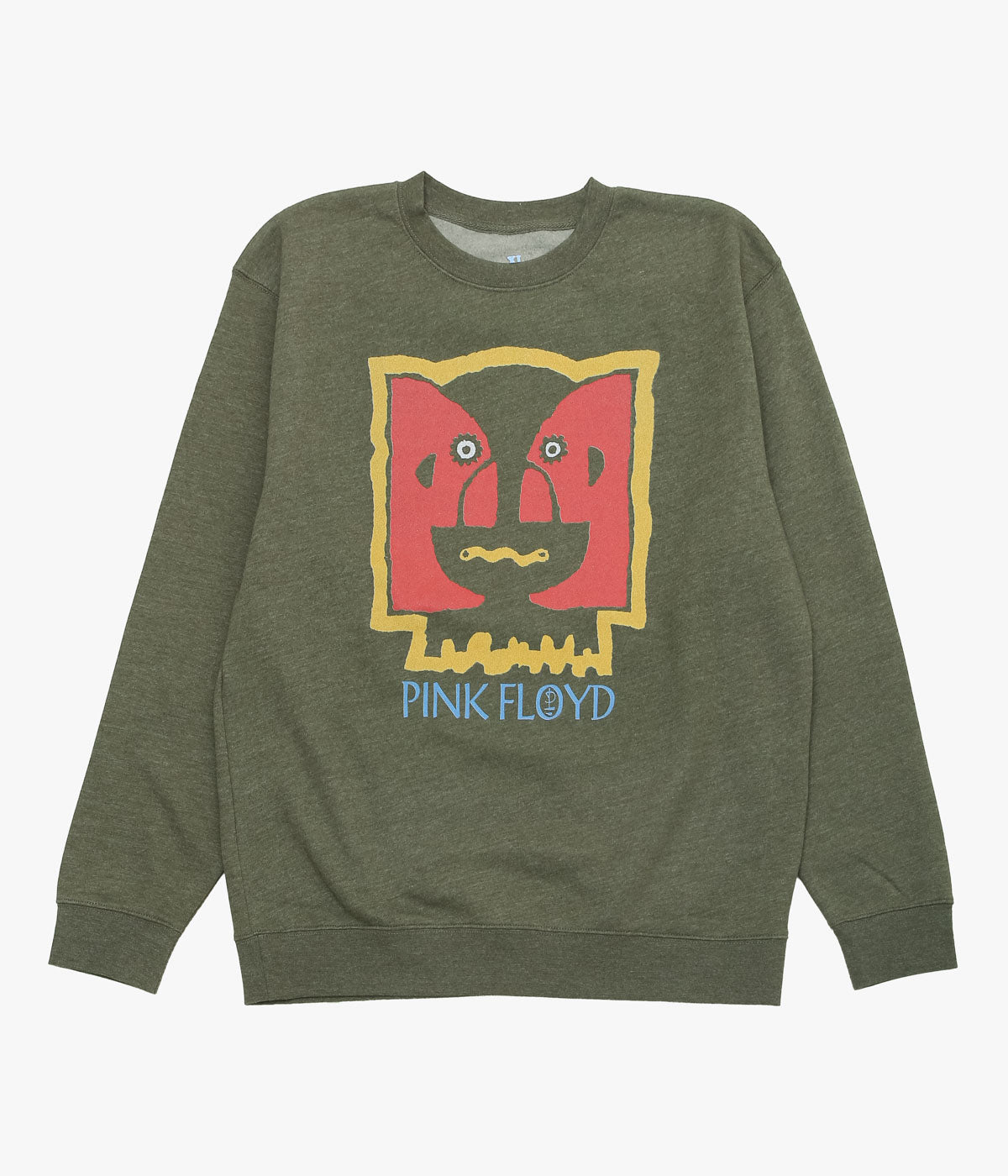 BLUESCENTRIC ''PINK FLOYD AZTEC DIVISION BELL CREWNECK SWEAT'' (HEATHER GREEN)