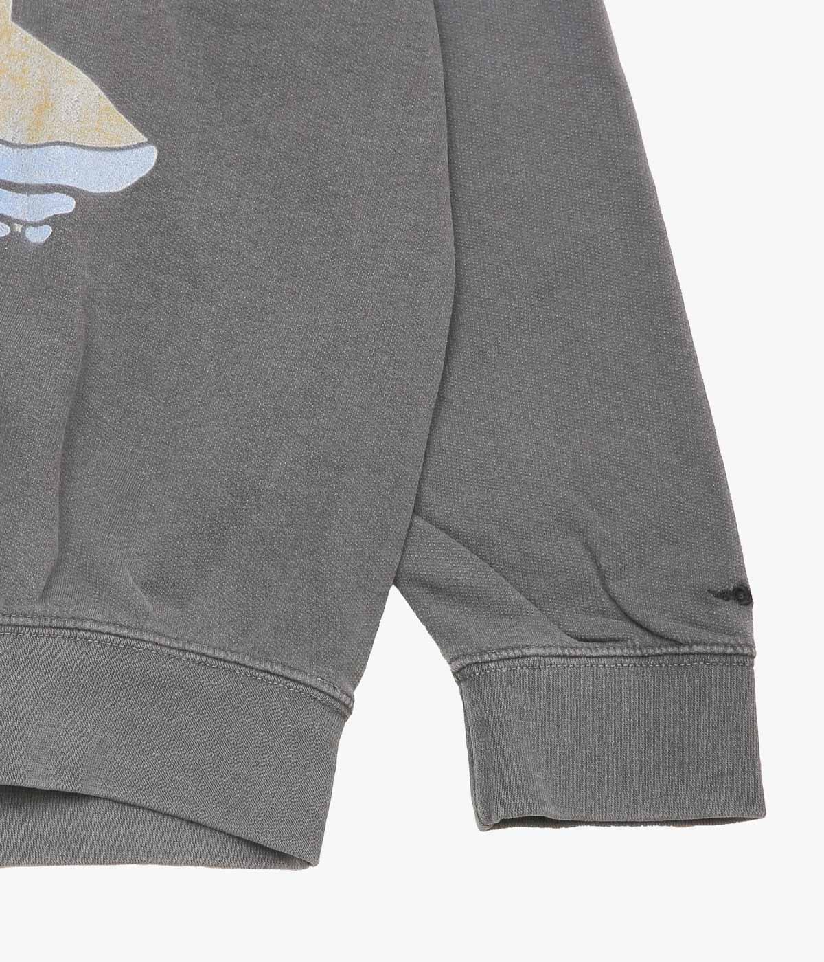 BLUESCENTRIC ''VINTAGE BLUESCENTRIC CREWNECK SWEAT'' (PEPPER)