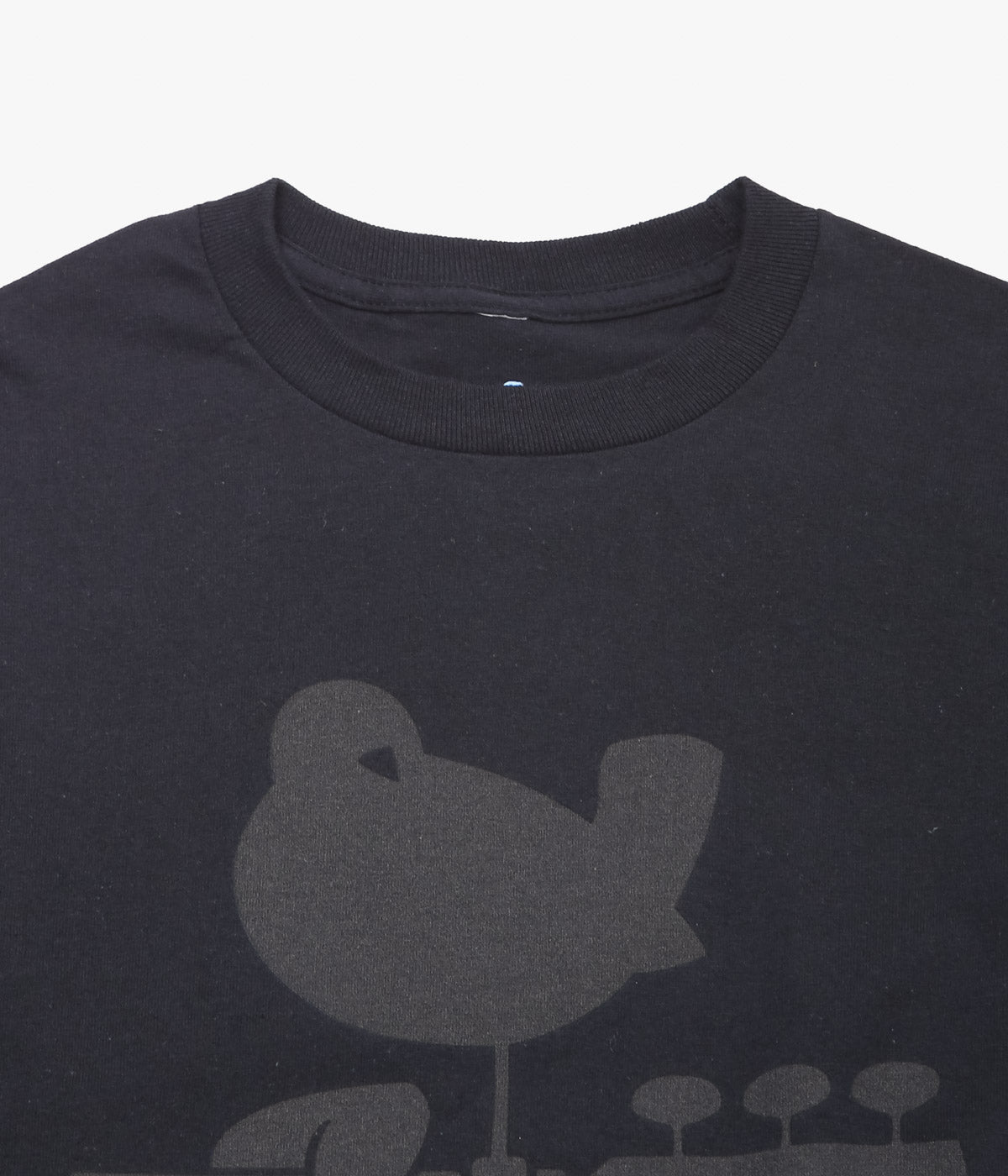 BLUESCENTRIC ''WOODSTOCK BLACK BIRD &amp; GUITAR L/S HEAVY'' (BLACK)