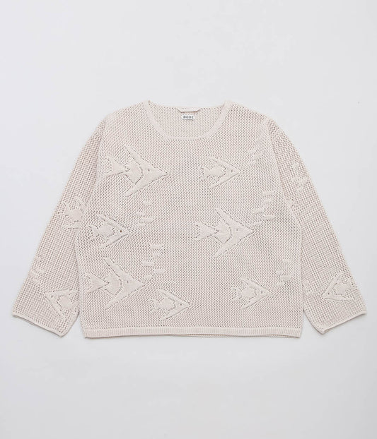 BODE ''ANGEL FISH PULLOVER'' (CREAM)