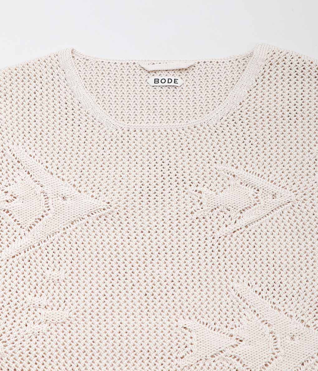 BODE ''ANGEL FISH PULLOVER'' (CREAM)