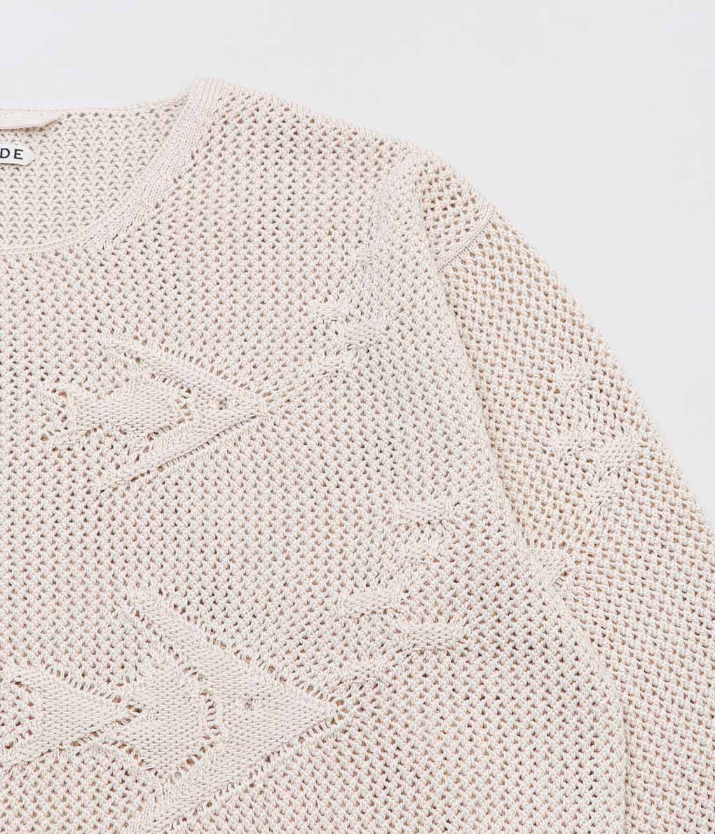 BODE ''ANGEL FISH PULLOVER'' (CREAM)