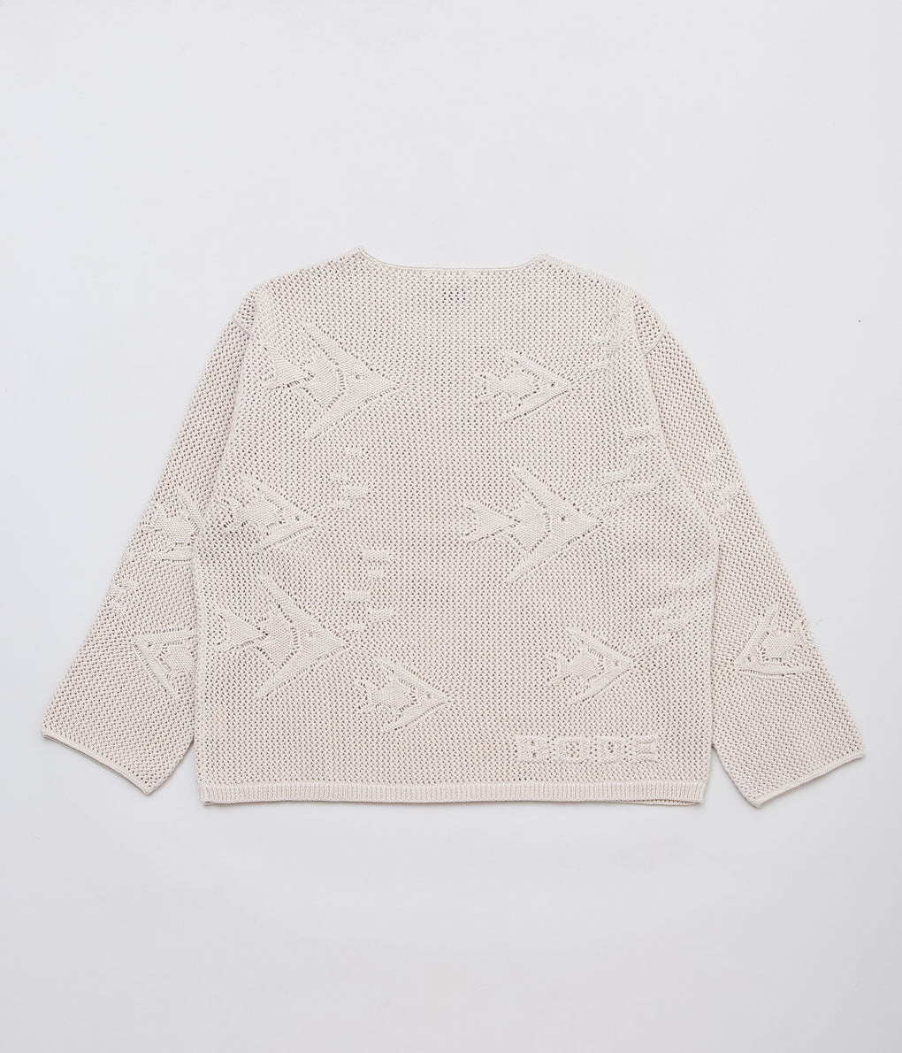 BODE ''ANGEL FISH PULLOVER'' (CREAM)