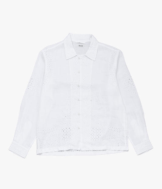 BODE ''BELVOIR SHIRT'' (WHITE)