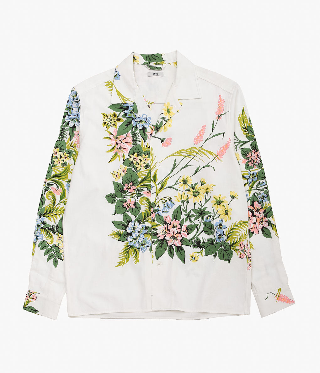 BODE ''BLOSSOM CLUSTER SHIRT'' (MULTI)