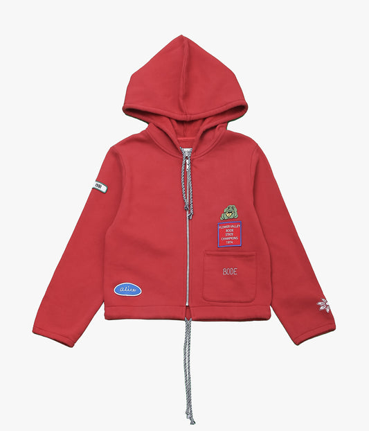 BODE ''CAMPER HOODIE'' (RED)