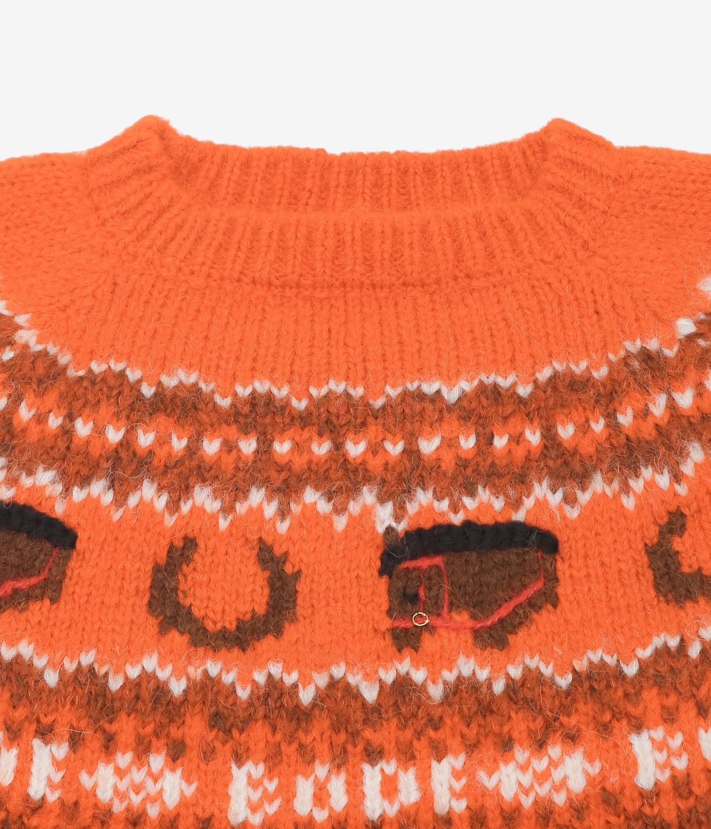 BODE "CORRAL SWEATER" (ORANGE MULTI)