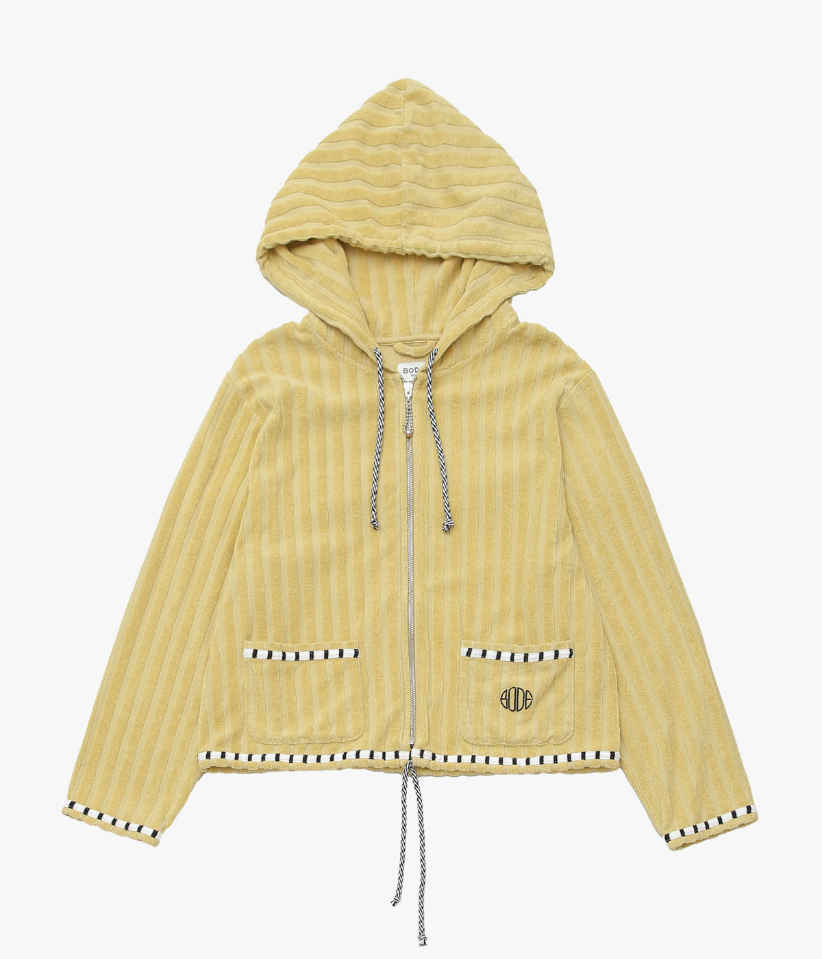 BODE "CROQUET GROUND HOODIE" (YELLOW GREEN)