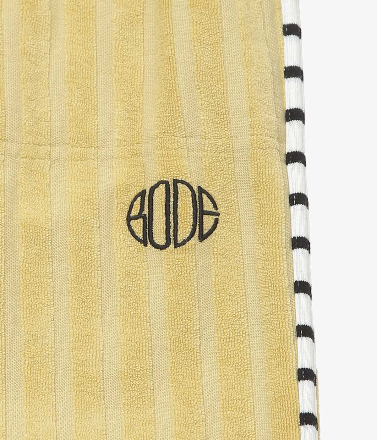 BODE "CROQUET GROUND SWEATPANTS" (YELLOW GREEN)