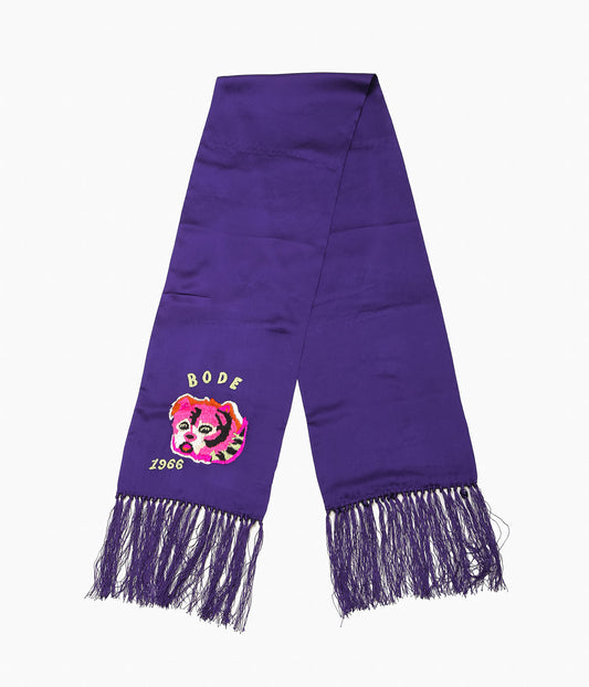 BODE ''DREAM SOUVENIR SCARF'' (ULTRAMARINE)