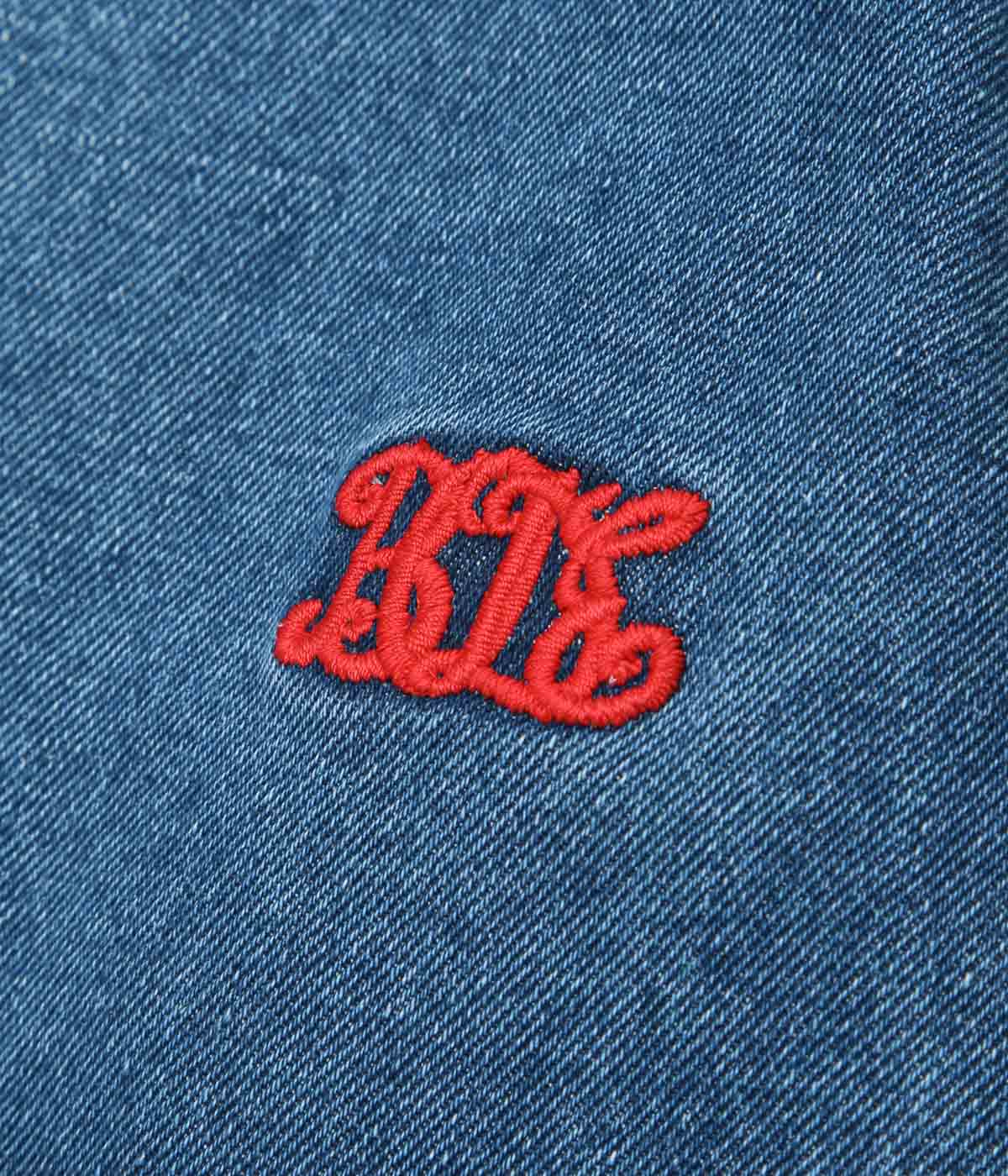 BODE "EMBROIDERED DENIM JACKET" (INDIGO)