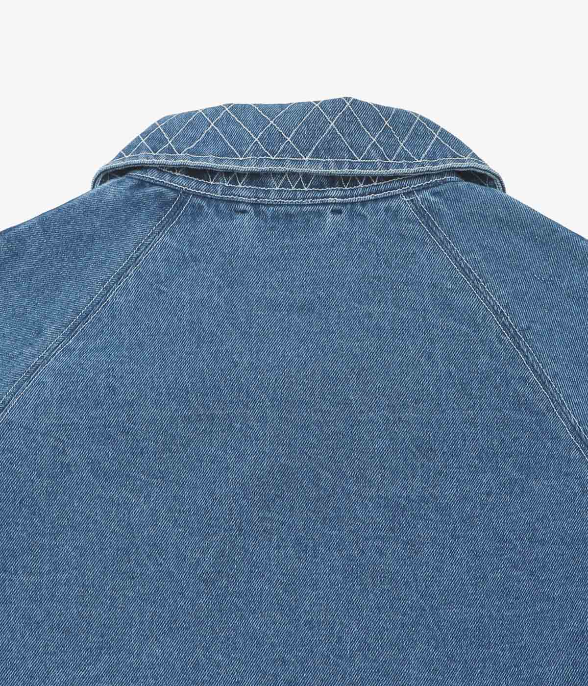 BODE "EMBROIDERED DENIM JACKET" (INDIGO)
