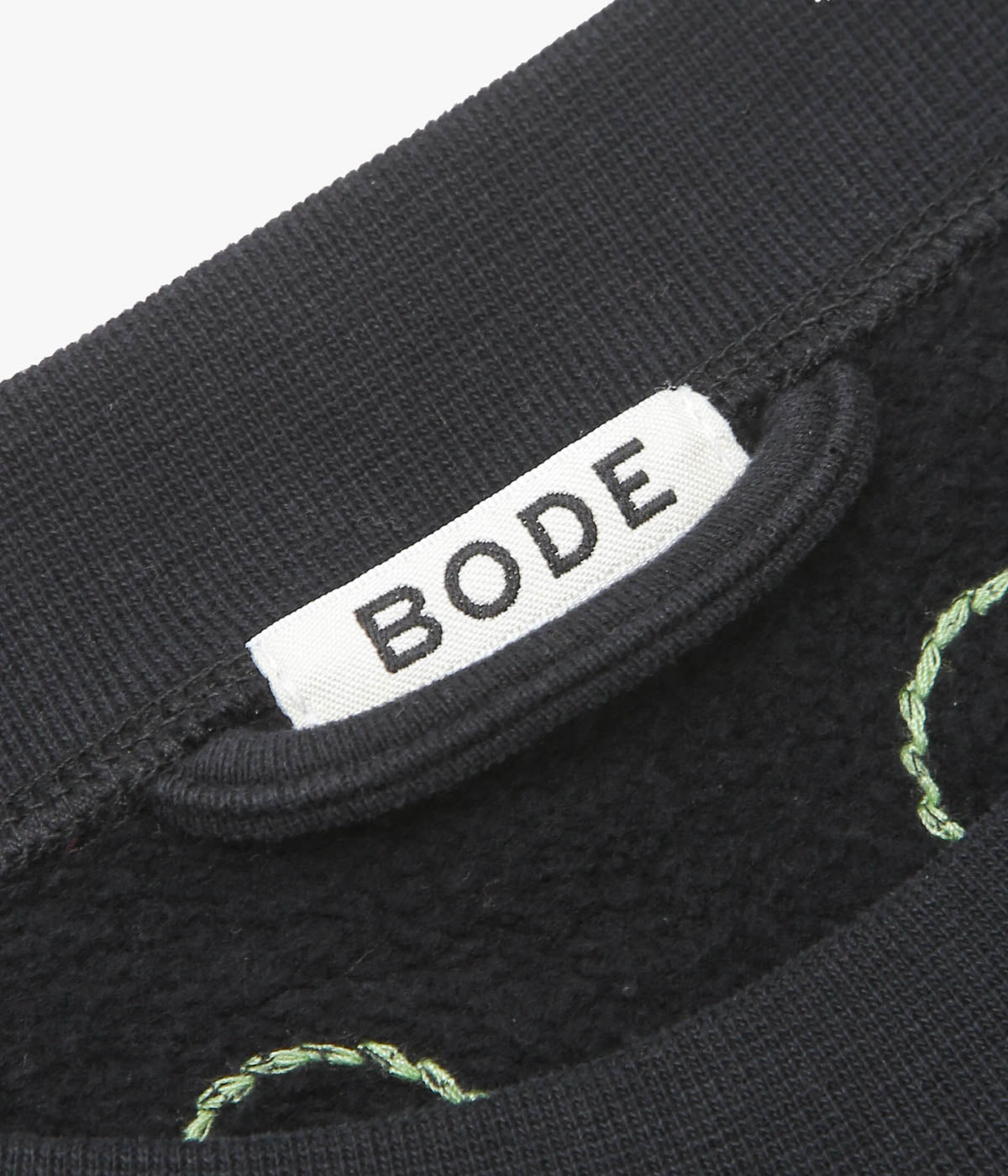 BODE ''LUCKY DRAW PULLOVER'' (BLACK)