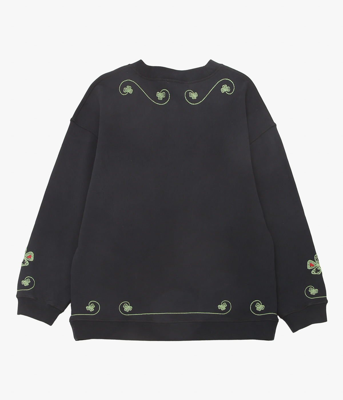 BODE ''LUCKY DRAW PULLOVER'' (BLACK)