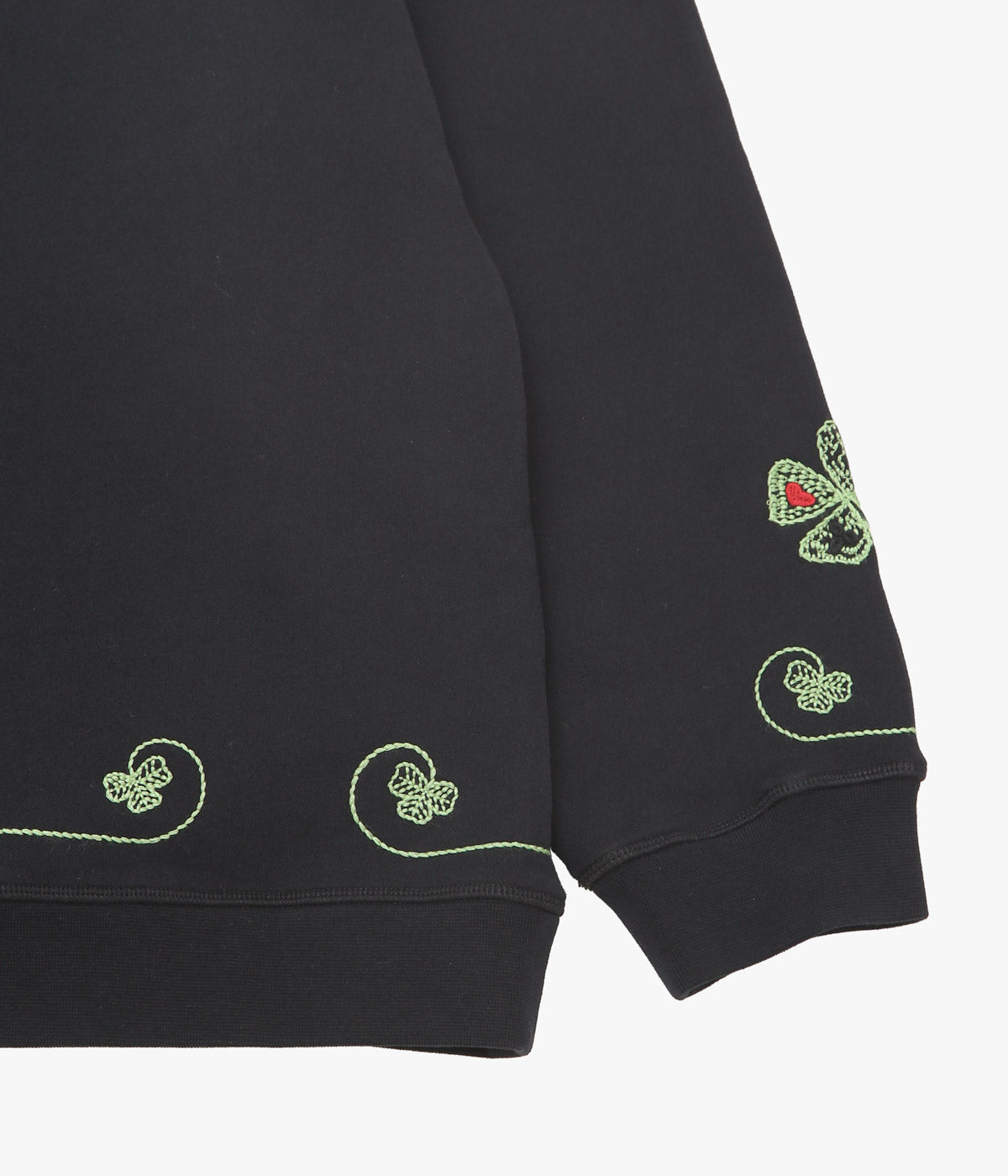 BODE ''LUCKY DRAW PULLOVER'' (BLACK)