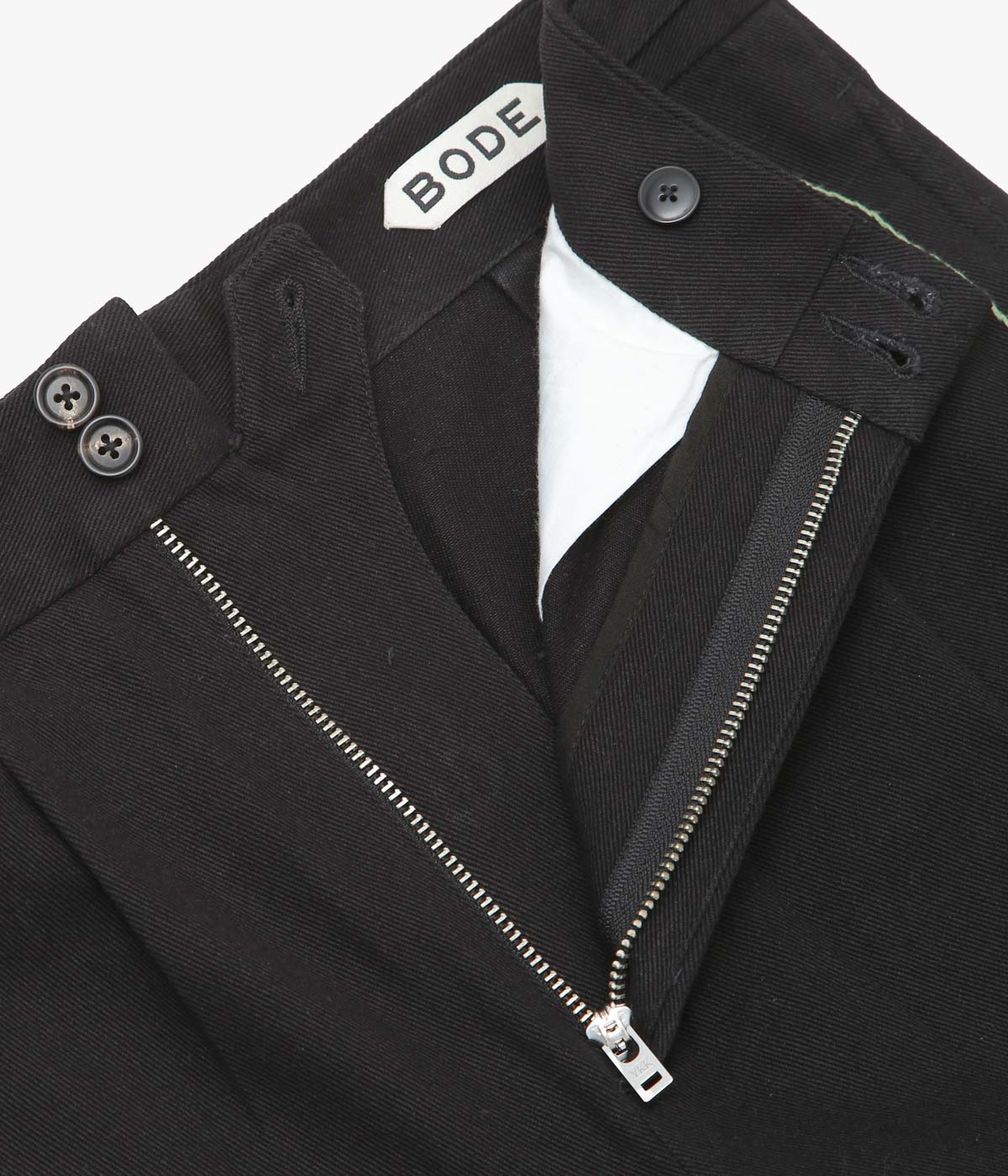 BODE ''LUCKY DRAW TROUSERS'' (BLACK)
