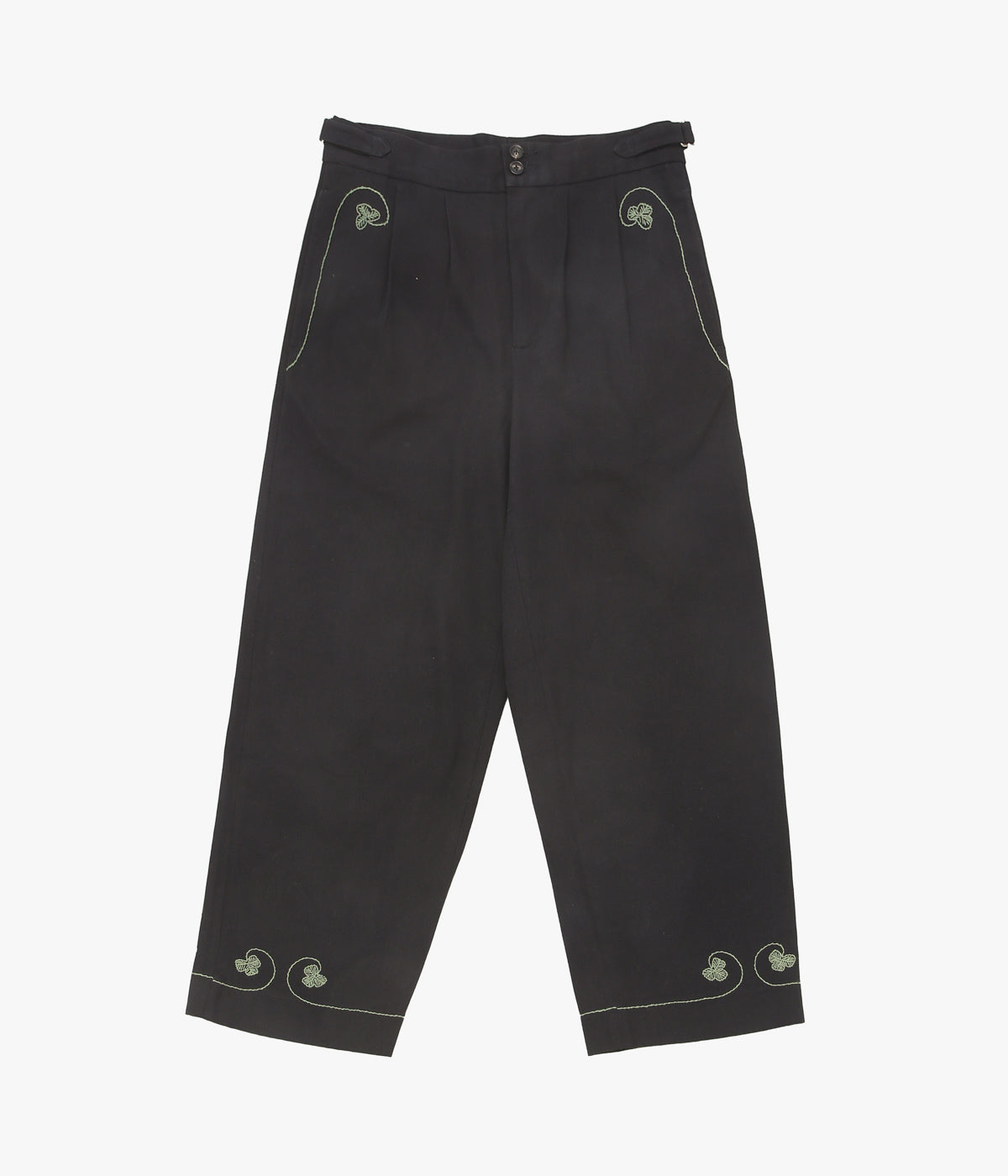 BODE ''LUCKY DRAW TROUSERS'' (BLACK)