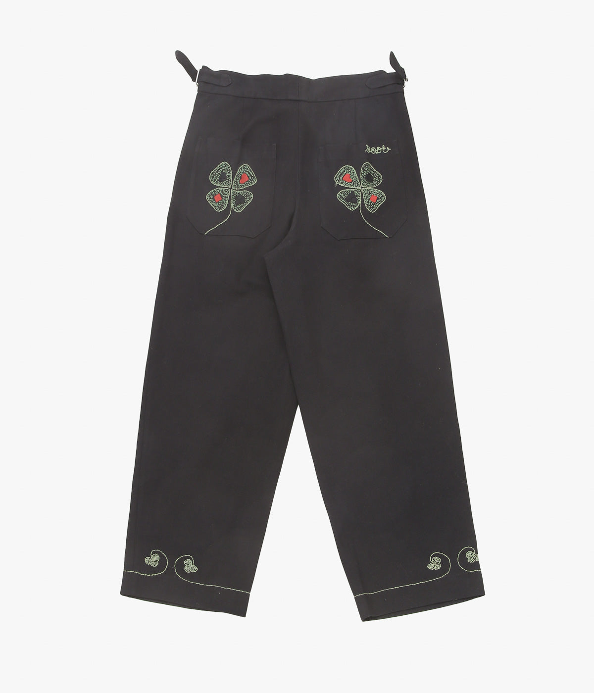 BODE ''LUCKY DRAW TROUSERS'' (BLACK)