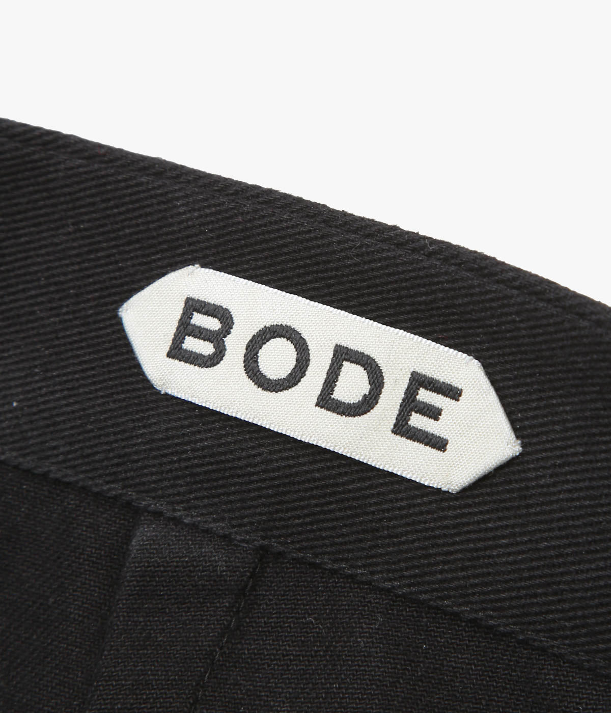 BODE ''LUCKY DRAW TROUSERS'' (BLACK)