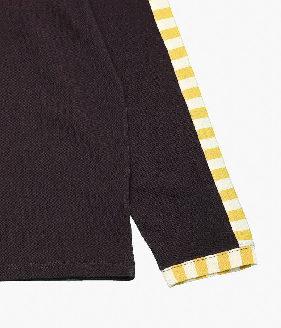 【関税込み】Bode ブラウン Medalist アップリケ 長袖Tシャツ Medalist Appliqué Long Sleeve Tee – BODE