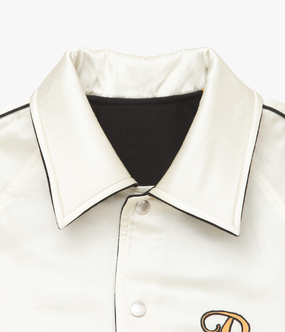 BODE ''MONOGRAM SNAP REVERSIBLE JACKET'' (BLACK MULTI)