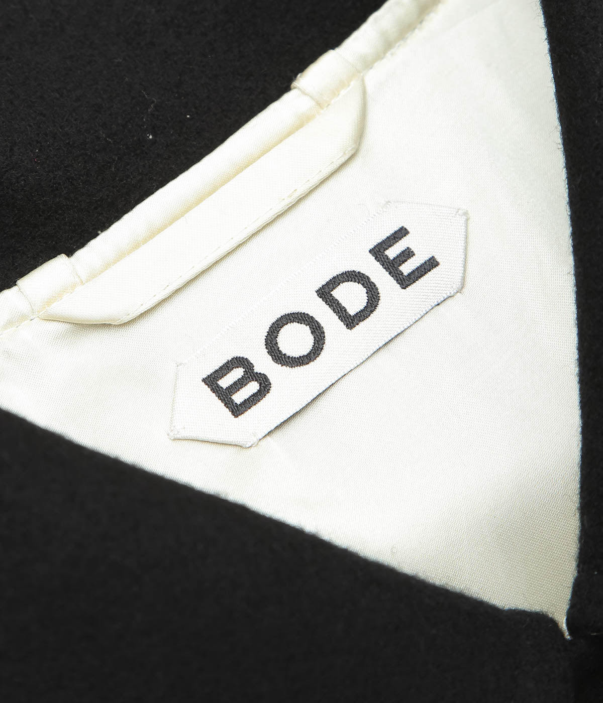 BODE ''MONOGRAM SNAP REVERSIBLE JACKET'' (BLACK MULTI)