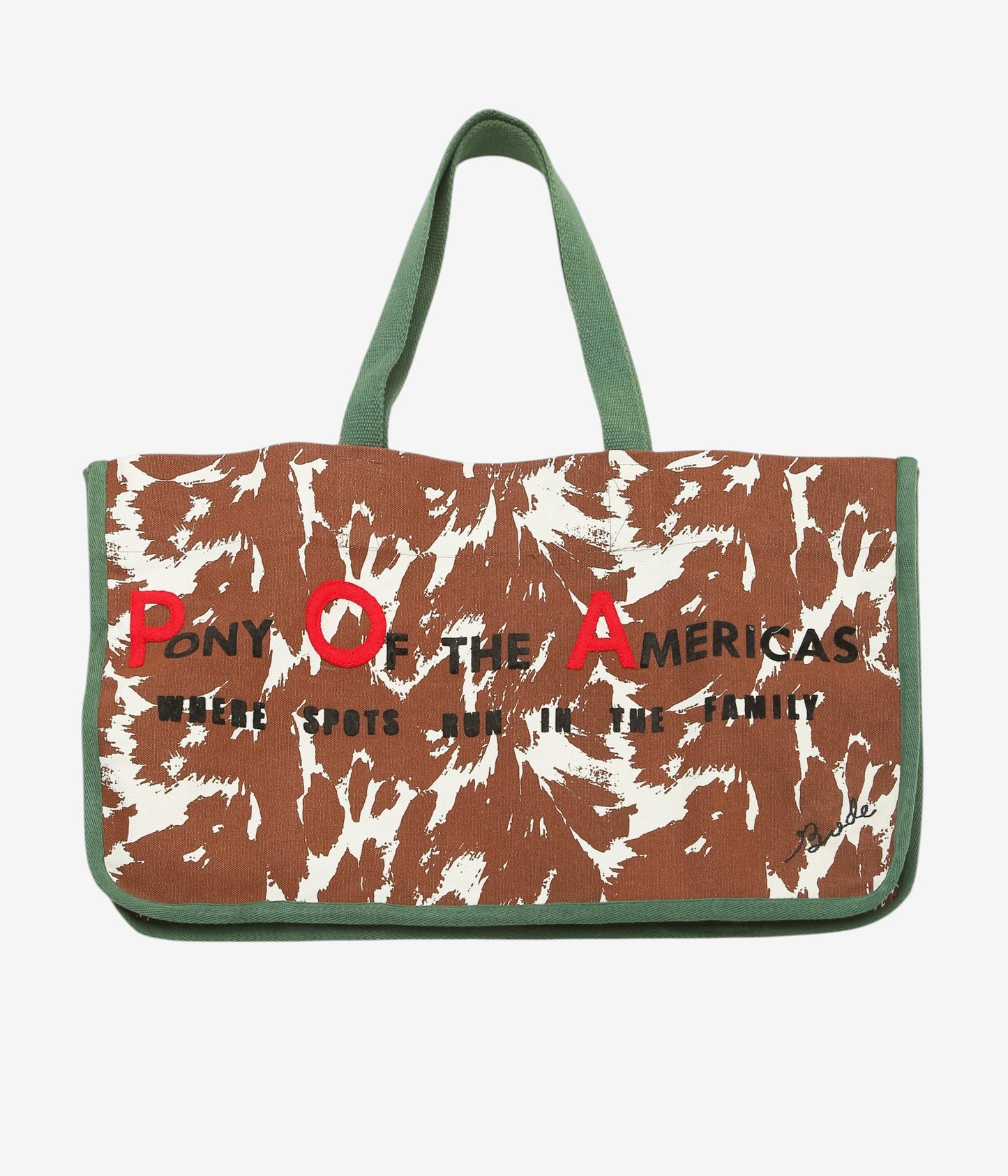 BODE "PONY GRAPHIC TOTE" (MULTI)