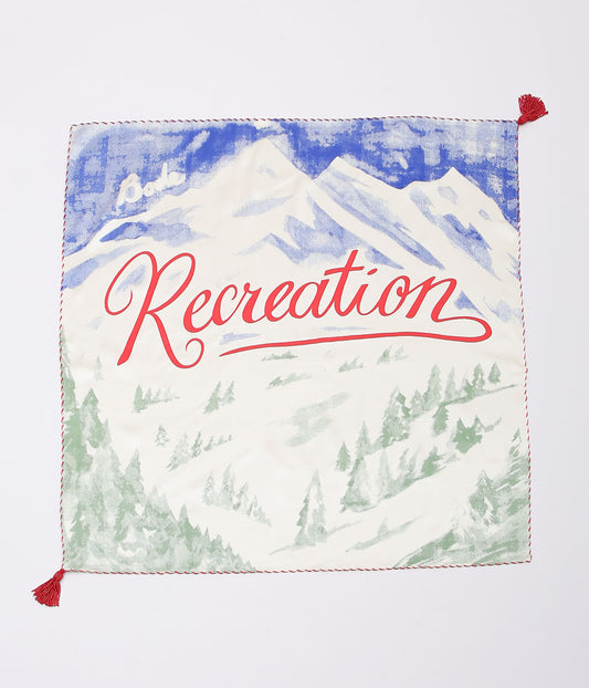 BODE ''POSTCARD BANDANA'' (CREAM)