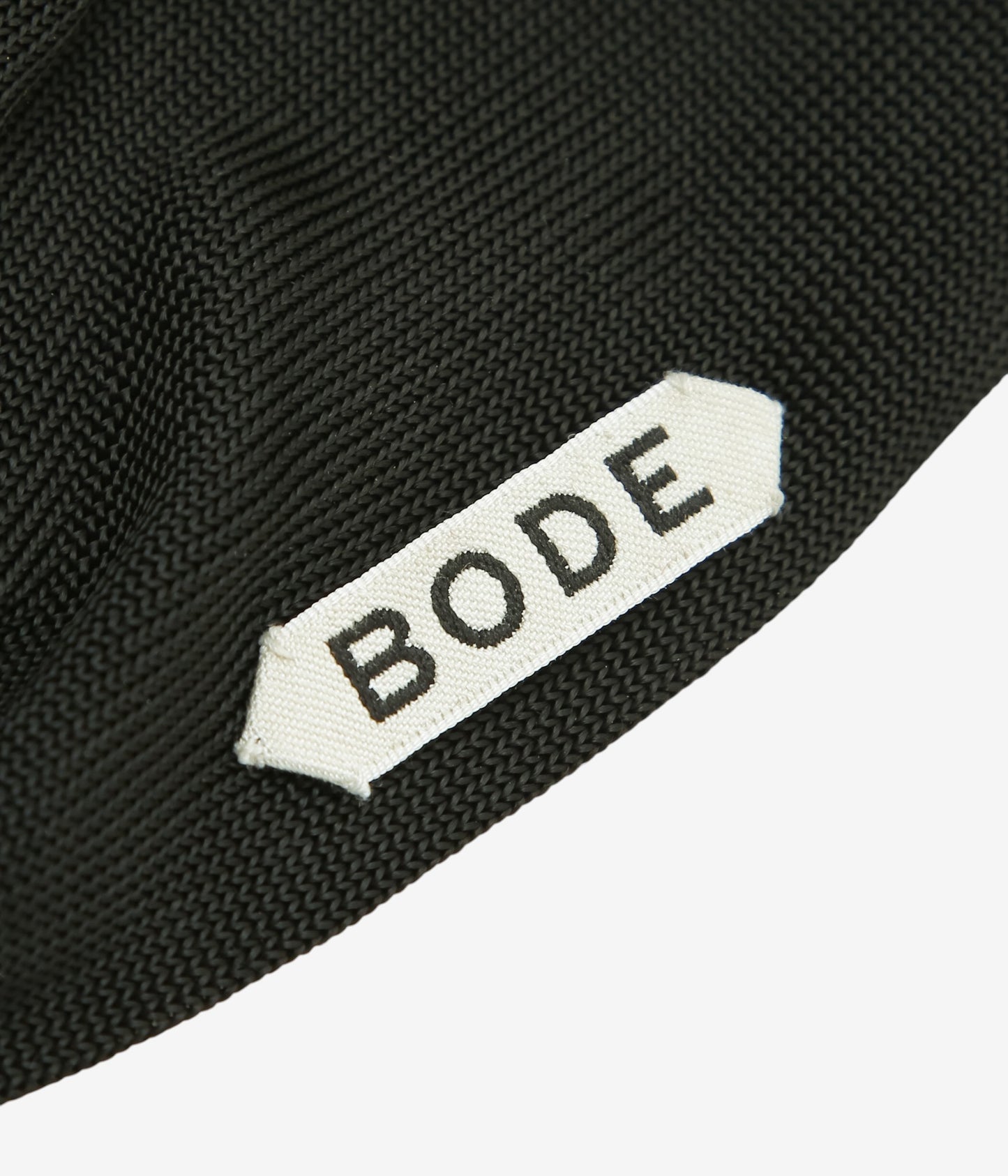 BODE "SEQUIN PONY SCARF" (BLACK)