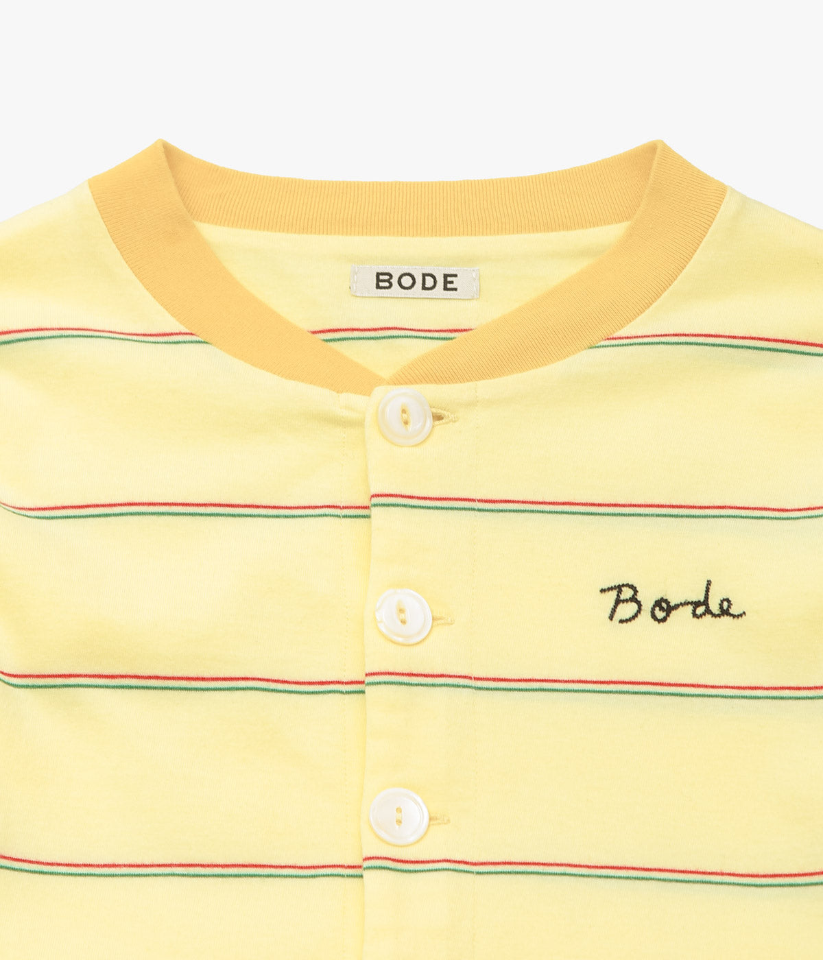 BODE "SUMMERTIME STRIPE CARDIGAN" (YELLOW MULTI)